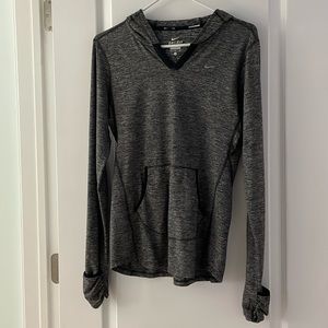 Nike dri fit hooded shirt, size medium, good condition